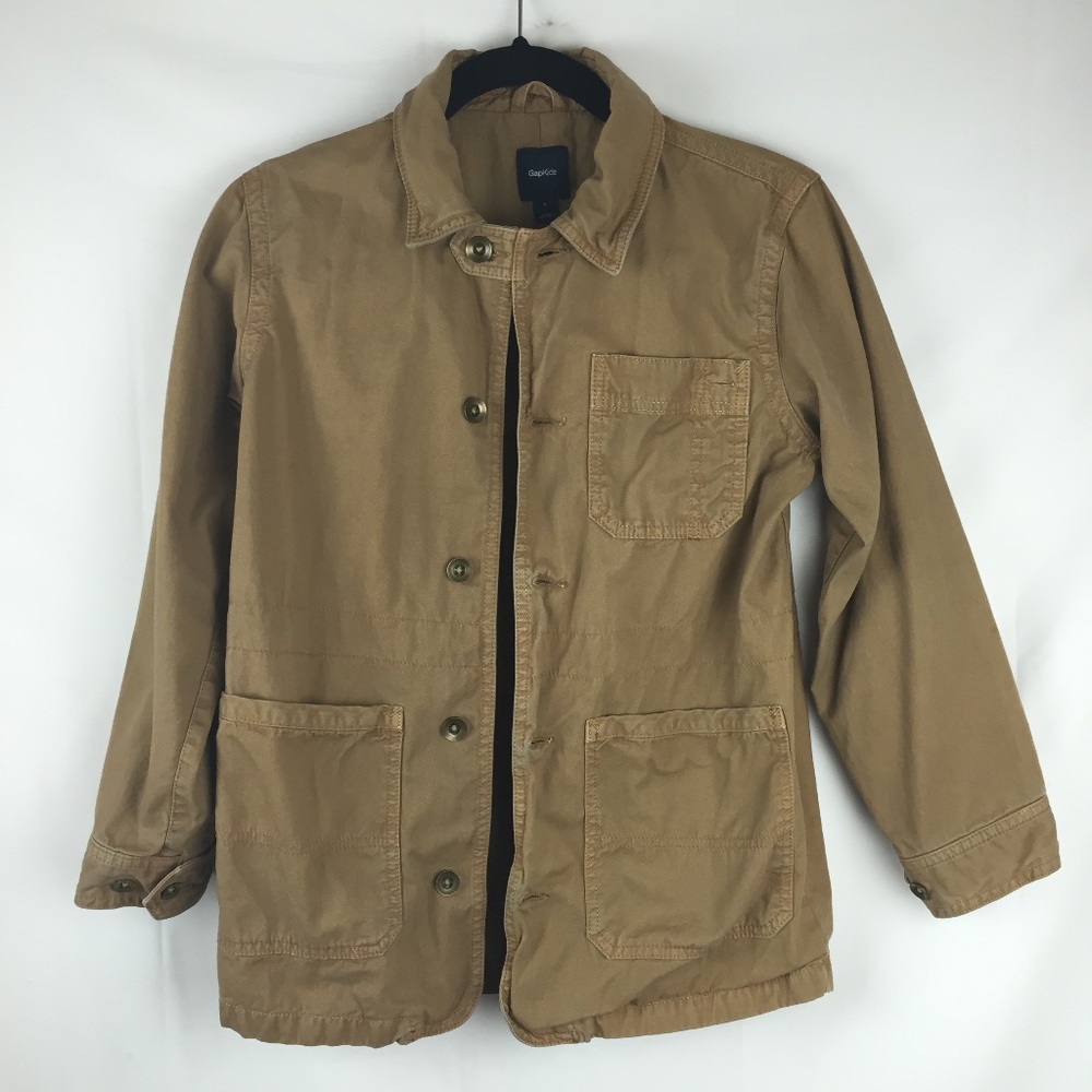 ✨3 for $18✨ GAP kids tan denim jacket